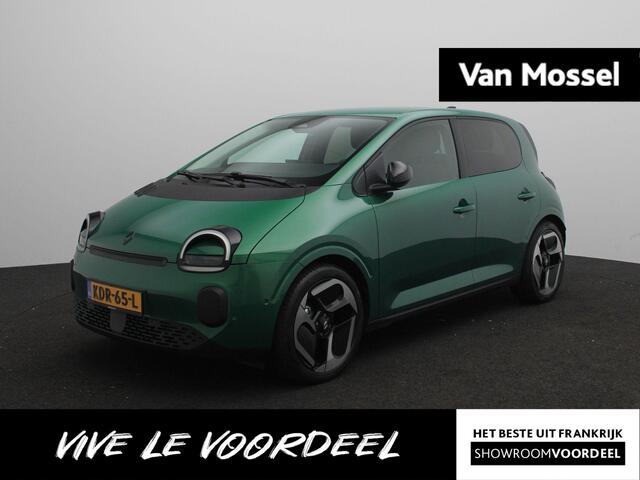 Renault TWINGO urban range techno 27.5 kWh | Demo | Pack Privilège | 18" lichtmetalen velgen 'Reverso noir diamantée' | Adaptive cruise control met stop & go | OpenR link infotainmentsysteem met Google integratie |