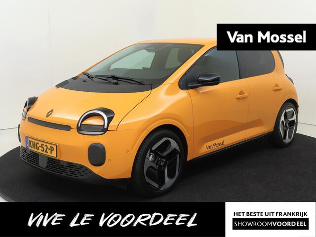 Renault TWINGO urban range techno 27.5 kWh 80 PK | Pack Privilège | lichtmetalen velgen 18" | Jaune Mango