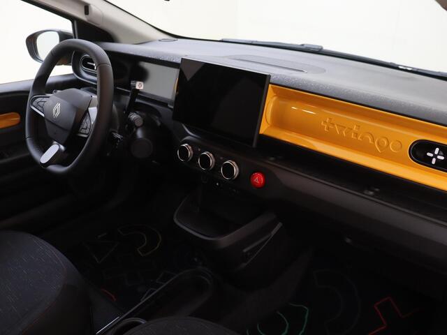 Renault TWINGO urban range techno 27.5 kWh 80 PK | Pack Privilège | lichtmetalen velgen 18" | Jaune Mango
