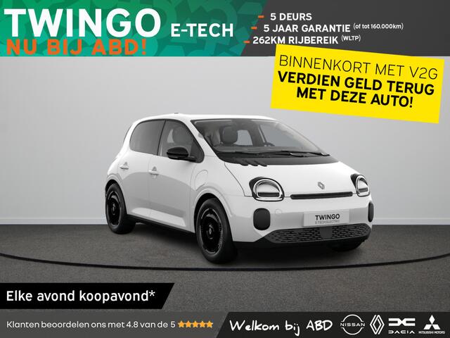 Renault TWINGO Techno Urban range | Achteruitrijcamera | LED-achterlichten | LED-dagrijverlichting met specifiek vormgegeven lichtsignatuur