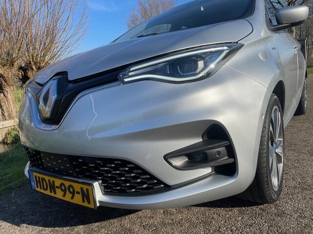 Renault ZOE R135 Ed. One 52kWh Koopaccu/leer/Bose/warmtepomp/navi/camera/inc