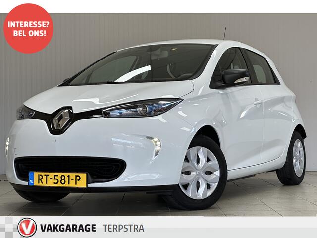 Renault ZOE R90 Life 41 kWh/ Koopaccu!/ Navi/ Clima/ Cruise/ Elek. pakket/ Isofix/ Bluetooth/ Multi. LEDER. Stuur/ LED Dagrijverl.