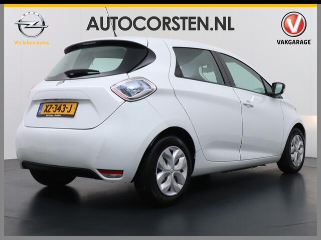 Renault ZOE R90 41kWh EIGEN ACCU 93pk AUT. Navi ECC Apple Carplay Android WiFi-vb. LED EBD Multi-Media.vb. Bluetooth Apps Interieur-Koeling/Voorverwarming ESP Achteropkomend verkeer waarschuwing BAS Hill-Hold CruiseControl ESP R90 Life 41 kWh Isofix Bluetooth Led Ori