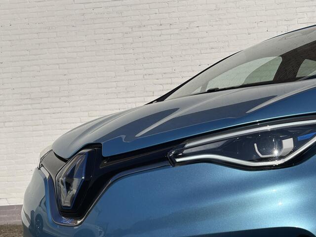 Renault ZOE R135 Intens 52 kWh incl. accu / Koop Accu inclusief / SoH accu 80,55 % / CCS snellader / Warmtepomp / Stoel&stuur verwarming / Navigatie / Climate Control / Apple carplay & Aindroid auto /
