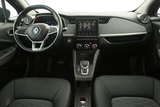 Renault ZOE 52 kWh Intens Huur-Accu | Elektrisch | Automaat Airco LED Cruise Carplay Navi PDC 16''LMV Stoelverw.