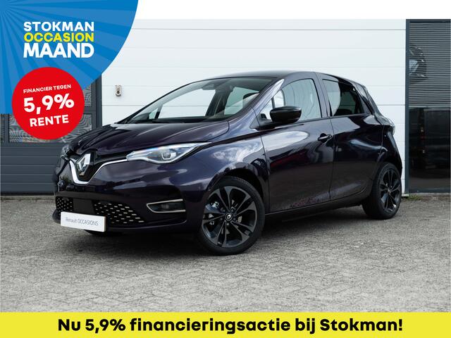 Renault ZOE R 135 PK Iconic 52 kWh | Bose geluid | Lederen bekleding | Groot scherm | Stoel en stuur verwarming |