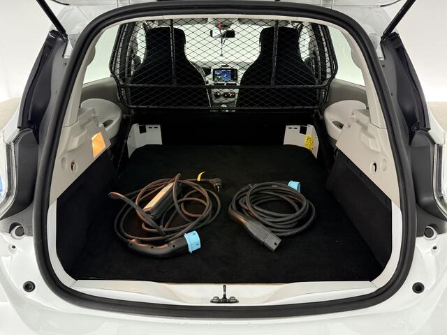 Renault ZOE Cargo Huur Accu | VAN | Grijs Kenteken | Airco | Cruise | Carplay | LED | Parkeersens.