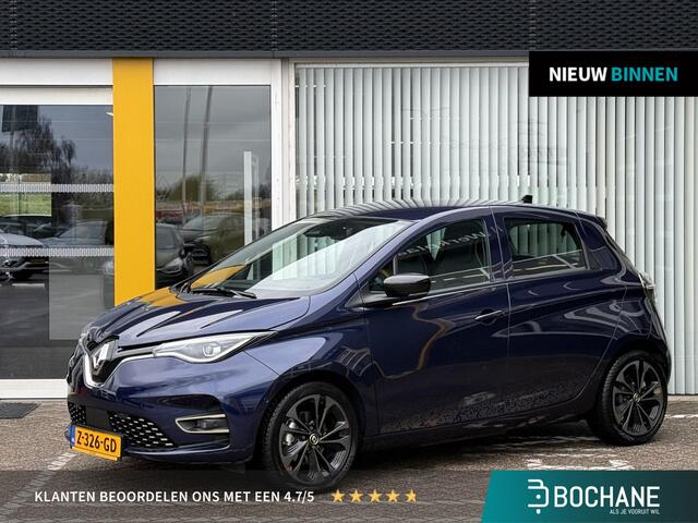 Renault ZOE R135 Iconic 52 kWh | NAP | 96% SOH | Trekhaak | Pack Winter | Navigatie groot | Achteruitrijcamera | Dodehoek detectie | Lichtmetaal 17'' | Climate Control |