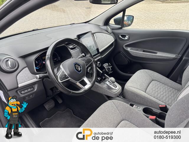 Renault ZOE R135 Intense 52 kWh GARANTIE/BATTERIJHUUR/CCS/CRUISE/CLIMA/STOELVERW./STUURVERW./CAMERA/ rijklaarprijs!