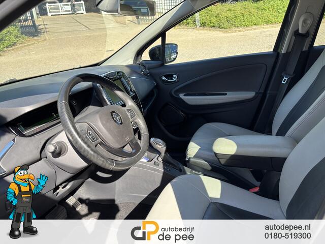 Renault ZOE Q90 Intens Quickch. 41 kWh 250km GARANTIE/BATTERIJHUUR/LEDER/CLIMA/CRUISE/NAVI/BLUETOOTH/STOELVERW./CAMERA rijklaarprijs!