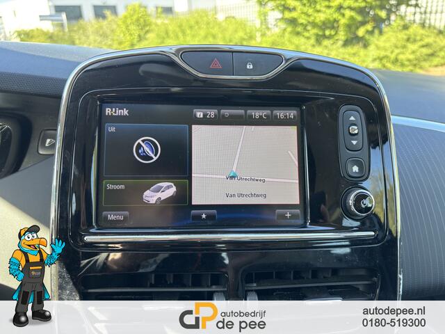 Renault ZOE Q90 Intens Quickch. 41 kWh 250km GARANTIE/INCL.ACCU/LEDER/CLIMA/CRUISE/NAVI/BLUETOOTH/STOELVERW./CAMERA rijklaarprijs!