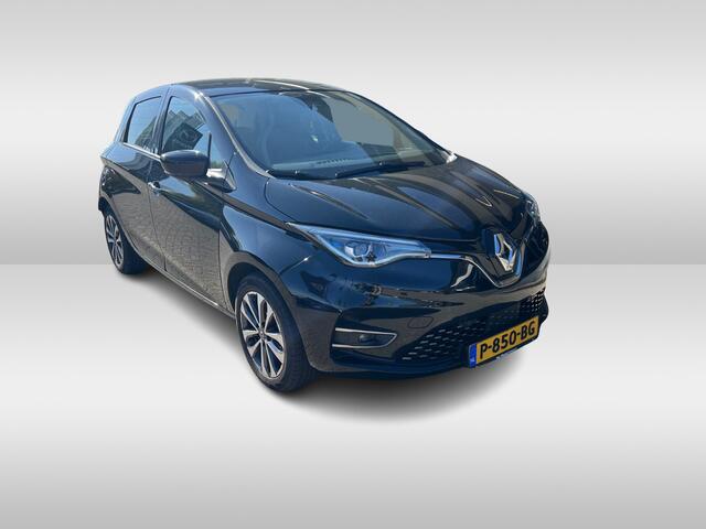 Renault ZOE R135 Intens 52 kWh / Camera / CarPlay / Warmtepomp / Keyless / 16'' / Half leder / Dodehoek / Stuur+Stoelverwarming / DAB / Cruise Control