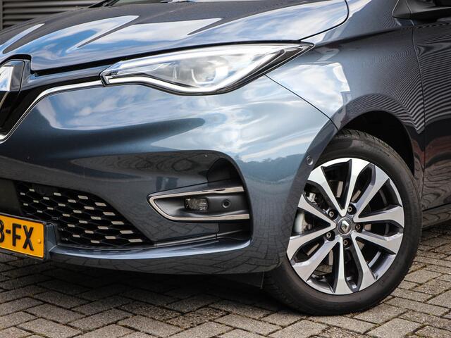 Renault ZOE R135 Intens 52 kWh | Clima | Navi | Cruise | Pdc voor/achter | Camera | Led | Lichtmetaal | Half leer |