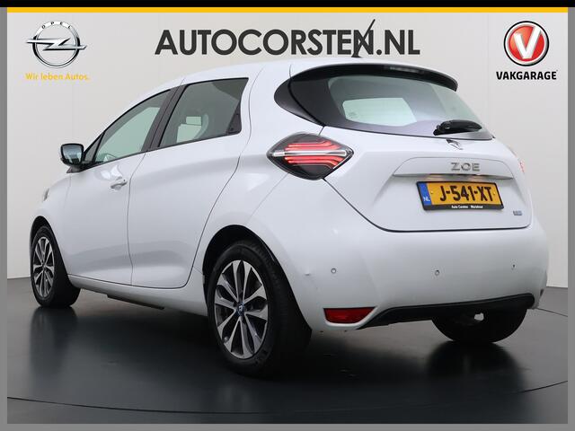 Renault ZOE R135 Zen **52kWh** Warmtepomp Eigen Accu Navi Ecc Apple Carplay/Android Auto Keyless Bluetooth Cruise Control Pdc SOH 76% Regen-Lichtsensor Led Lmv Isofix Lane Assist 1e Eigenaar Dealeronderhouden Origineel Nederlandse Auto