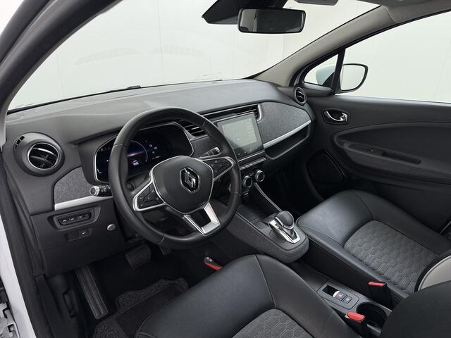 Renault ZOE R135 Zen **52kWh** Warmtepomp Eigen Accu Navi Ecc Apple Carplay/Android Auto Keyless Bluetooth Cruise Control Pdc SOH 76% Regen-Lichtsensor Led Lmv Isofix Lane Assist 1e Eigenaar Dealeronderhouden Origineel Nederlandse Auto
