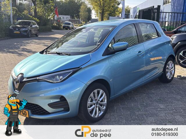 Renault ZOE R110 Life 52 kWh GARANTIE/HUURACCU/STOEL&STUURVERW./CRUISE/CLIMA/CARPLAY/LICHTMETAAL rijklaarprijs!