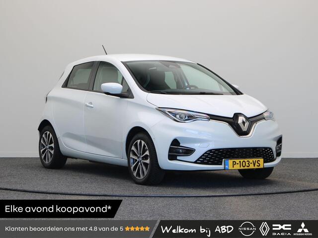 Renault ZOE R135 Intens 52 kWh | Achteruitrijcamera | Navigatie | Cruise control | LED verlichting | Dodehoek detectie | Parkeersensoren |