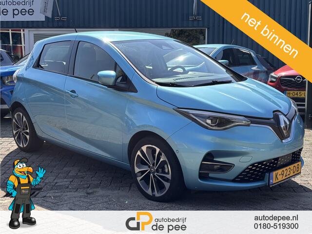 Renault ZOE R135 Intens 52 kWh incl. accu GARANTIE/SOH 92%/KOOPACCU/CRUISE/CLIMA/CARPLAY/PARKEERSENS. V+A/CAMERA/LICHTMETAAL rijklaarprijs!