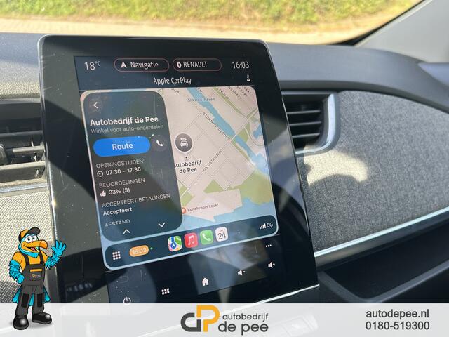 Renault ZOE R135 Edition One 52 kWh GARANTIE/CCS/KOOPACCU SOH 93%/CARPLAY/CLIMA/CRUISE/NAVI/STOEL+STUURVERW. rijklaarprijs!