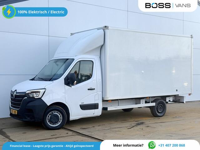 Renault eMaster ZE 75PK 100% Elektrisch 57kWh 193km WLTP LED Airco Cruise Control Bakwagen Meubelbak Koffer Laadkabel