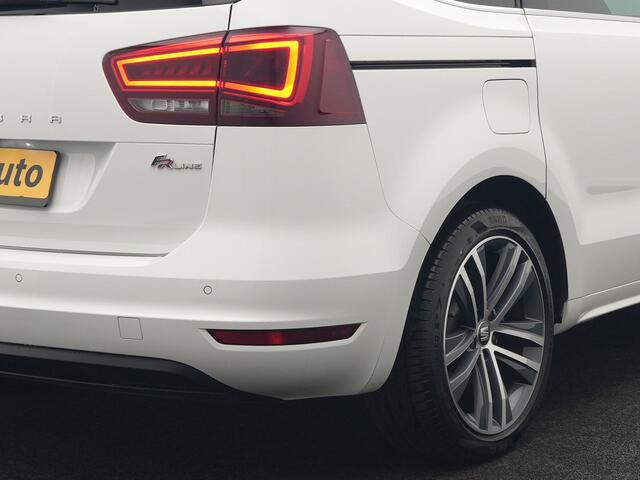 Seat ALHAMBRA 1.4 TSI FR 150pk DSG 7 Persoons | Trekhaak Af Fabriek | Panodak | Camera | Keyless | Alcantara Sportstoelen Verwarmd | EL. Schuifdeuren | Bi Xenon | Apple Carplay | Navigatie | DAB | Cruise Control |