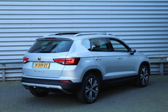 Seat ATECA 1.5 TSI 150pk Xcellence Business Intense DSG7 NL-Auto NAP Panoramadak Clima Cruise Navi 360 Camera Carplay 18"LMV Trekhaak