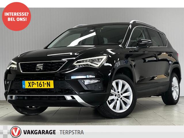 Seat ATECA 1.0 EcoTSI Style Business Intense/ Trekhaak/ Camera/ 17'' LMV/ Apple + Android/ LED Koplampen/ DAB+/ Navi/ Clima/ Cruise/ Elek. pakket/ Isofix/ Armsteun/ Multi. LEDER. Stuur/ Mistl./ PDC V+A/ Extra getint glas.