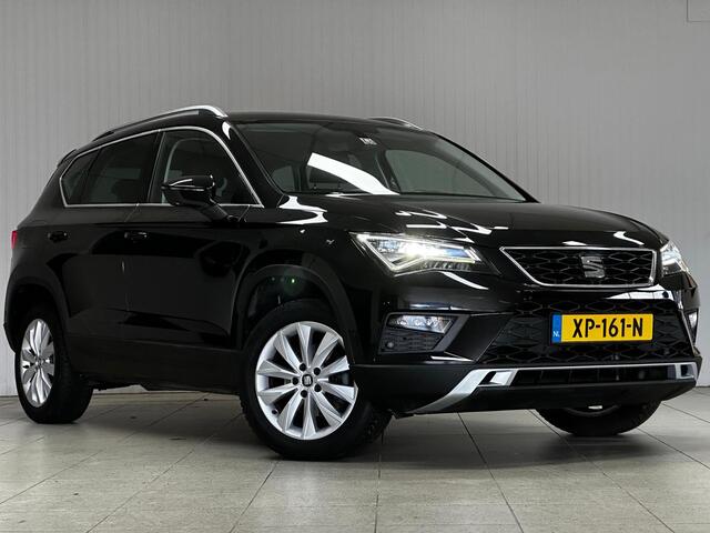 Seat ATECA 1.0 EcoTSI Style Business Intense/ Trekhaak/ Camera/ 17'' LMV/ Apple + Android/ LED Koplampen/ DAB+/ Navi/ Clima/ Cruise/ Elek. pakket/ Isofix/ Armsteun/ Multi. LEDER. Stuur/ Mistl./ PDC V+A/ Extra getint glas.