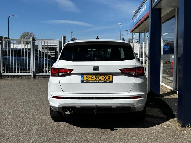 Seat ATECA 1.5 TSI FR Business Intense / Automaat / Stoelverwarming / Apple-Carplay & Android-Auto / Alcantara / Adaptieve Cruise-Control / Climate-Control / Afneembare-trekhaak / Keyless / Draadloze-Telefoonlader / Rij-Assistentie-Pakket / Flippers / DAB Radio-Blue
