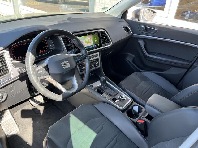 Seat ATECA 1.5 TSI FR Business Intense / AUTOMAAT/ KEYLESS/ 18" LMV/ ADAPT. CRUISE/ FULL LINK/ RIJ-MODI/ BLUETOOTH/ DAB/ PARK. SENSOREN + CAMERA/ STOEL-STUUR VERWARM./ MATRIX