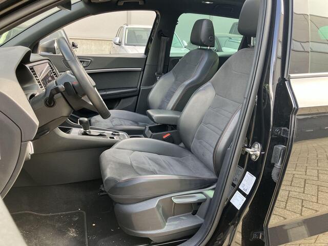Seat ATECA 1.5 TSI 150pk DSG FR Business Intense · Panoramadak · Camera · Inklap. Trekhaak · Stuur- & Stoelverwarming · Keyless · Elek. Achterklep · ACC ·