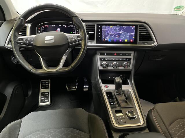 Seat ATECA 1.5 TSI FR / AUTOMAAT/ BEATS/ CAMERA/ ADAPT. CRUISE/ DIGITAL DASH/ STOEL VERWARM./ FULL LINK/ NAVI/ PARK. SENSOREN/ CLIMA/ KEYLESS/ 18" LMV
