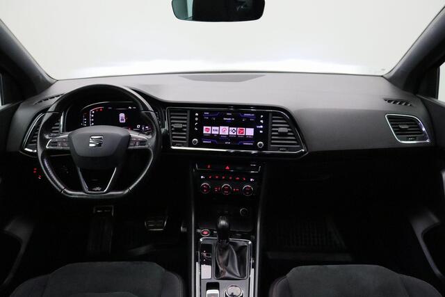 Seat ATECA 1.5 TSI FR Business Intense Black 2020 | LPG | Navigatie | Digitaal Dashboard | Carplay | Stoelverwarming | Stuurwiel Bediening | Cruise Control | 360' Camera | 2 Sleutels | Boekjes