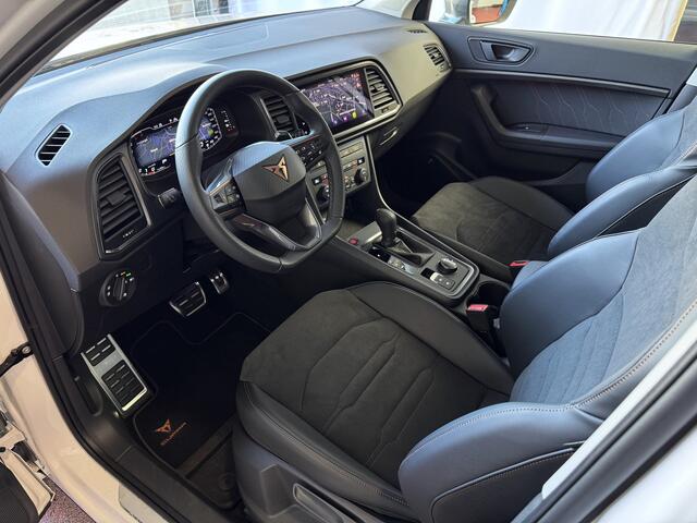 Seat ATECA CUPRA 1.5 TSI VIR.COCKPIT BEATS MATRIX LED ELEK.KLEP TREKHAAK NAVI CAMERA CARPLAY STOEL/STUUR VERW 09/2024