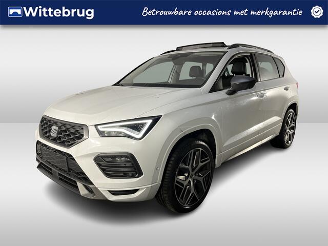 Seat ATECA 1.5 TSI FR / AUTOMAAT/ PANO/ TREKHAAK/ STUUR+STOEL VERWARM./ PARK.SENSOR.V+A/ ELEK.KLEP/ ACC/ DODE HOEK/ FULL LINK/ KEYLESS/ DAB/ DIGITAL DASH/ LANE-ASSIST/ LED/ ISOFIX
