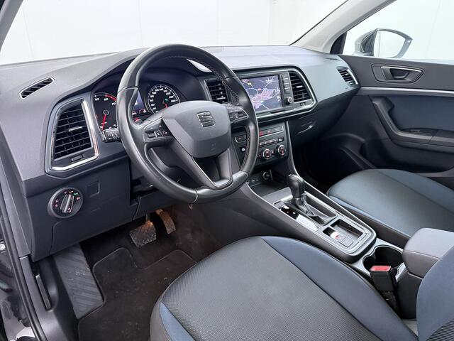 Seat ATECA 1.5TSI 150PK Automaat Trekhaak Navi Ecc Stoelverwarming Apple Carplay/Android Auto Cruise Control Pdc Style Business Intense Elek.Achterklep Lmv 17" Led Regen-/Lichtsensor Full Link DAB+ Bluetooth DSG 1.600KG Trekgewicht
