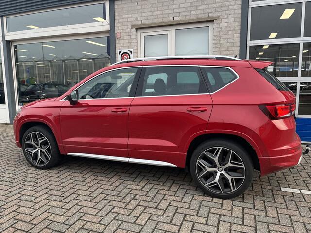 Seat ATECA 1.5 TSI FR 4DRIVE / AUTOMAAT/ 4X4/ PANO/ TREKHAAK/ LEER/ ELEK.STOEL/ STOELVERWARM./ KEYLESS/ ACC/ PARK.SENSOR.V+A/ 360 CAMERA/ FULL LINK/ CLIMA/ BEATS AUDIO/ RIJ-MODI/ DIGITAL DASH/ DAB/ NAVI/ ISOFIX/ 19'' LMV