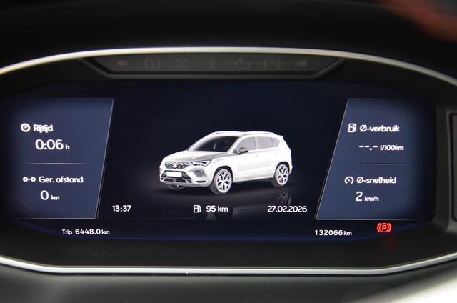 Seat ATECA 1.5 TSI FR Business Intense Navi/Led/Pdc/Ecc/Virtueel dashboard/Cruise control adaptief/Audio installatie premium/Achteruitrijcamera en Rondomzicht camera/Stoelverwarming