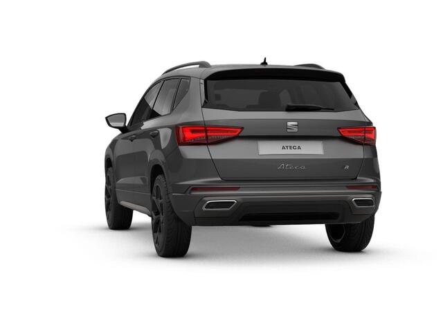 Seat ATECA 1.5 TSI FR Business Intense | Elektr. Panoramisch kanteldak| Velgen 'Exclusive Glossy Black', 19 inch | Kuipstoelen, Dinamica Aurora Blue (suede look) | Verwambare voorstoelen + Stuurwiel | Draadloze Carplay