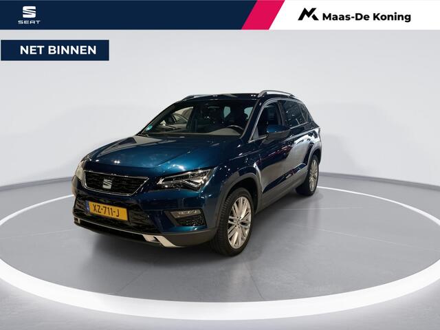 Seat ATECA 1.5 TSI 150pk DSG Xcellence Business Intense · 360 Camera · Inklap. Trekhaak · Beats Audio · Dodehoeksensor · Elek. Achterklep · Keyless · Parkeerassistent · Apple/Android Car Play ·