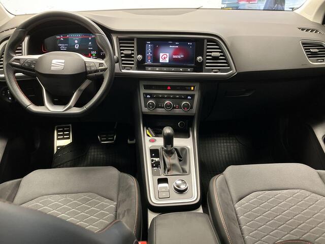 Seat ATECA 1.5TSI/150PK DSG FR FL · Apple/Android · Camera + Parkeersensoren · Stoel- & Stuurverwarming · Garantie t/m 22-05-2026
