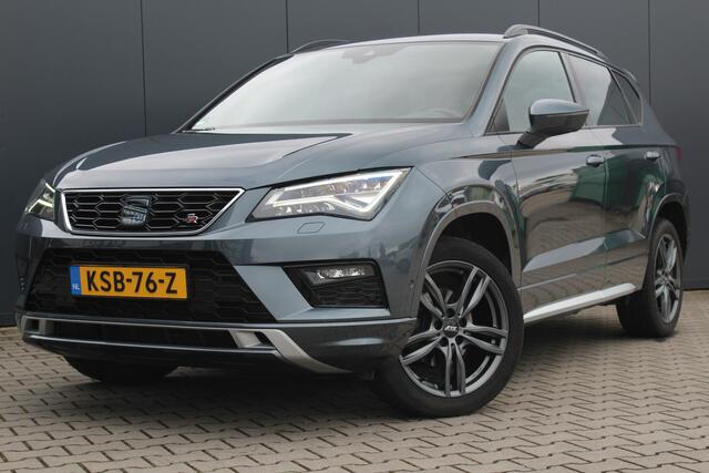 Seat ATECA 1.5 TSI FR | Incl. 12 Maanden garantie | Adaptieve Cruise | Airco | Bluetooth | Parkeercamera | Parkeersensoren | Navigatie | Stoelverwarming | Apple Carplay/Android Auto | Elektrisch inklapbare trekhaak | + Winterset