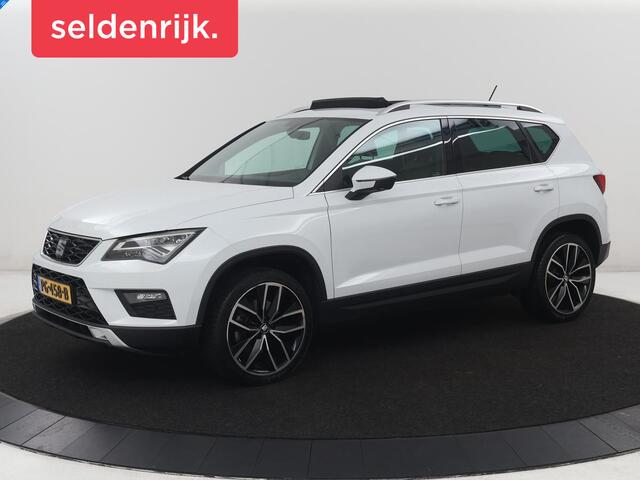 Seat ATECA 1.4 EcoTSI Xcellence | Panoramadak | Leder/alcantara | Navigatie | Carplay | Camera | Park assist | Lichtmetaal 19"