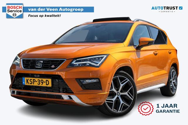 Seat ATECA 2.0 EcoTSI FR 4DRIVE Business Intense | Incl. 12 maanden garantie | Trekhaak | 360 camera | Parkeersensoren | Schuif/kantel dak | Climate control | Cruise control | Apple Carplay/Android Auto | Airco | Bluetooth | Elektrische kofferklep | Lichtmetalen velgen