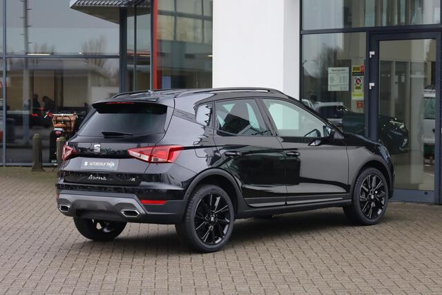 Seat Arona 1.0 EcoTSI FR Business Connect 95PK / 70kW, Voorstoelen verwarmbaar, achteruitrijcamera (rear view), parkeersensoren voor en achter (pdc), 18" 'Black Cosmo' LMV, multifunctioneel lederen stuurwiel, adaptieve cruise control (acc), park assist, keyless star