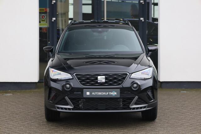 Seat Arona 1.0 EcoTSI FR Business Connect 95PK / 70kW, Voorstoelen verwarmbaar, achteruitrijcamera (rear view), parkeersensoren voor en achter (pdc), 18" 'Black Cosmo' LMV, multifunctioneel lederen stuurwiel, adaptieve cruise control (acc), park assist, keyless star