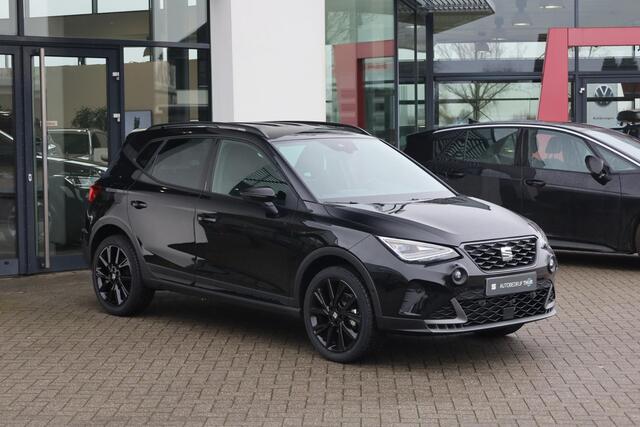 Seat Arona 1.0 EcoTSI FR Business Connect 95PK / 70kW, Voorstoelen verwarmbaar, achteruitrijcamera (rear view), parkeersensoren voor en achter (pdc), 18" 'Black Cosmo' LMV, multifunctioneel lederen stuurwiel, adaptieve cruise control (acc), park assist, keyless star