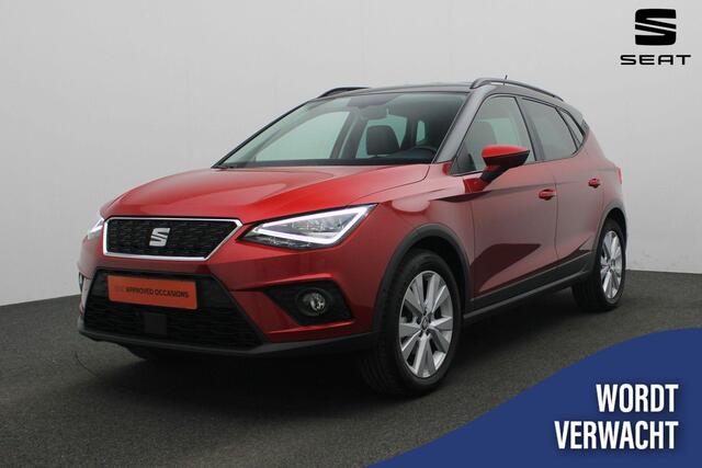 Seat Arona 1.0 TSI 95 pk Style Business Intense Plus | Leder/alcantara | Achteruitrijcamera | Stoelverwarming | Navigatie | Adaptive Cruise | Keyless Entry