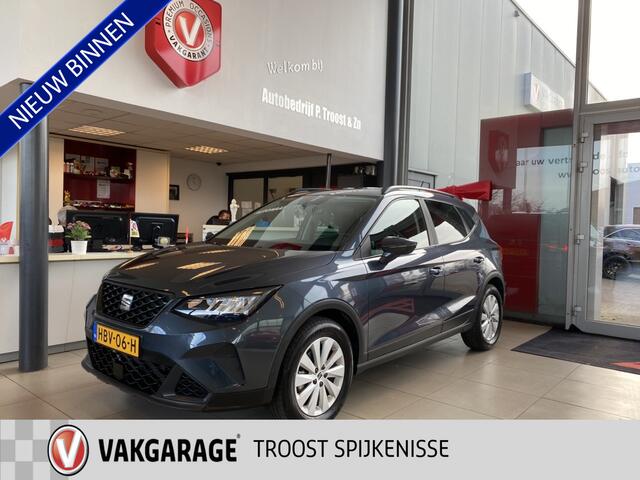 Seat Arona 1.0 EcoTSI Style Automaat,Apple Carplay Android/Auto,Virtual Cockpit/,Parkeersensoren,Lane assist,Airco,Cruise Control,16 Inch Lmv,Nieuwstaat