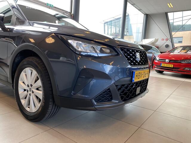 Seat Arona 1.0 EcoTSI Style Automaat,Apple Carplay Android/Auto,Virtual Cockpit/,Parkeersensoren,Lane assist,Airco,Cruise Control,16 Inch Lmv,Nieuwstaat
